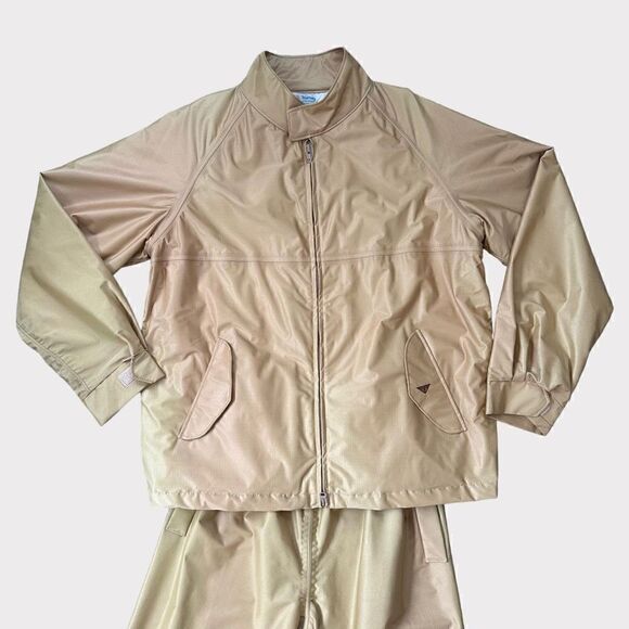 Vintage Tourney Sportswear Gore-Tex Gold Jacket and‎ Pants Set Sz XXL/XL - Picture 2 of 12